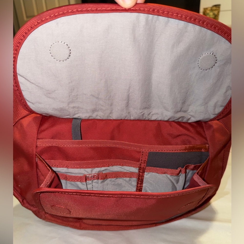 Overland Equipment Red Crossbody Bag - Picture 2 of 4